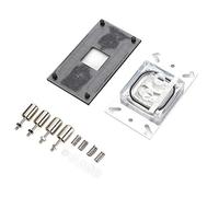 Kits de Bloc de Refroidissement par Eau, Bloc de Refroidissement par Eau du Processeur, Base en Cuivre de Bloc D'eau D'ordinateur avec Micro-canal, Kit de Bricolage de Refroidissement par Eau, pour Pr