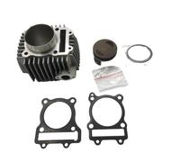 Kits de blocs moteur Dreammotion pour moto 212cc avec cylindres, piston + joint - Mise à niveau spéciale pour Zongshen ZS190 Z190 2 soupapes - Pièces pour moto tout-terrain (argent)