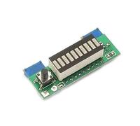 Kits de Bricolage électroniques Batterie au Lithium Panneau d'affichage Module indicateur de capacité LED testeur de Niveau de Puissance Li-ION Lipo(Green)