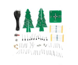 Kits de bricolage pour l'apprentissage et l'enseignement des sciences, technologies, ingénierie et mathématiques (STEM), kit de soudure pour sapin