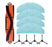 Kits De Brosses Latérales Principales Et De Chiffons For Aspirateurs, Compatibles Avec Philips, Homerun Série 7000 XU7100/01/02, Karcher, RCV 5(9pcs)