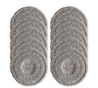 Kits de chiffons de vadrouille pour Mova/pour P50 Pro/pour Ultra P10/pour Ultra P10 Pro, kits de 4 ou 10 pièces en microfibre (10 pièces)