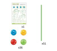 Kits De Construction De Fort Pour Enfants, Jouet De Fort Créatif Pour Garçons Et Filles, Jouets D'apprentissage, Château De Construction, Tunnel, Tour De Tente