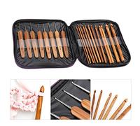 Kits de crochet de 20 piècesKits de crochet de différentes taillesTrousses d'outils de crochet de haute qualité avec un sac de rangement