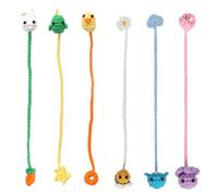 Kits de crochet pour adultes | Kit de marque-pages de crochet fait à la main, accessoire de tricot facile à apprendre pour experts, débutants, hommes, femmes, enfants