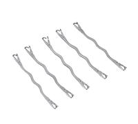 Kits de crochets de verrouillage, 5 pièces aiguilles de réparation à double extrémité en acier inoxydable outils de tricot de couture ménagers accessoires