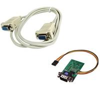 Kits de développement de réseau Alfa-1 db9 femelle à db9 femelle 1.8 m câble de console carte de console de développement de micrologiciel