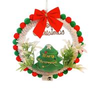 Kits de Fabrication de Couronnes de Noël pour Adultes | Kit De Loisir Avec Lumière LED - Couronne De Décoration Pour La Maison,Pour Porte D'Entrée Fêtes D'Hiver Loisirs Familiaux Extérieur Intérieur M