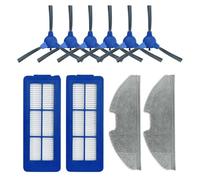 Kits De Filtres, Brosses Latérales, Chiffons Et Serpillières Compatibles Avec Les Aspirateurs Robots Eufy, Robovac G10 Et G30. Pièces Détachées(Set 1)