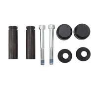 Kits de guidage de broche de curseur de l'étalard de frein Kits de réparation de l'étrier avant de durabilité Remplacement de Ducato 2002 à 2014 ABS Metal Abs Plastique 78 mm x 8