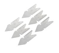 Kits de jauge centrale pour vérification du filetage 0,5 mm-1 mm/1/14"-1/20" double échelle utilisation industrielle jauge centrale filetage en acier