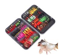 Kits de leurres à mouche pour bass - Accessoires pour ordinateurs portables - Hameçons et leurres pour eau douce | pour Dores Lagos, rivières, ruisseaux, réservoirs, étangs, cadeau pour hommes parents