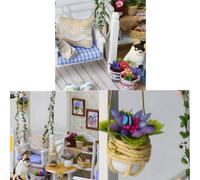 Kits De Maison De Poupée Diorama Miniature, Bricolage, Agenda Pour Chaton Paisible, 1/24