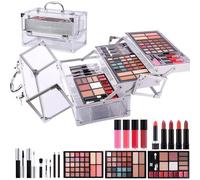 Kits De Maquillage - Kit De Maquillage Complet Pour Femmes | Ensemble De Maquillage Tout-en-un | Coffret Cadeau De Maquillage Professionnel Kit Complet | Mallette De Transport Et De Rangement
