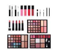 Kits de maquillage pour adolescents, kit de démarrage de maquillage,Kit complet de maquillage multifonctionnel | Crayon à sourcils, mascara, palette de fard à paupières pour les amateurs de maquillage