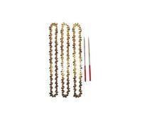 Kits de Mini chaînes de tronçonneuse de 6 Pouces, tronçonneuses électriques, Calibre 043 ", chaînes de scie à revêtement galvanisé 36DL for Outil d'élagage