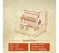 Kits De Modèle en Bois 3D pour Adulte Étoilé Piano Box Mécanical Moddel Assembly Woodden Puzzle Anniversaire Cadeaux pour Les Adolescents Et Les Adultes | Cadeaux Magic Piaano |