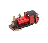 Kits de modèles de train à vapeur, échelle 1:50 HO - Modèle de locomotive à vapeur en direct facile à utiliser avec moteur à vapeur oscillant, cadeau pour les historiens ferroviaires et les amateurs