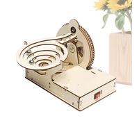 Kits de modèles en bois pour adultes - 15 x 9,5 x 12 cm, jouets scientifiques mécaniques en bois, jouets d'engrenages de piste pour et filles, centre d'activités à domicile, voyages scolaires,