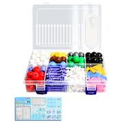 Kits de modèles moléculaires - Outil d'enseignement disciplinaire - Chimie organique - Modèles pour les classes scientifiques - Kits organiques - Étudiants moléculaires et enseignants