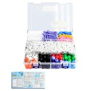 Kits de modèles moléculaires Outil d'enseignement disciplinaire Ensemble de modèles de chimie organique pour cours de sciences Kits biologiques Ensemble moléculaire étudiant et enseignant