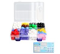 Kits de modèles moléculaires - Outil d'enseignement disciplinaire - Modèles de chimie organique - Ensemble de modèles pour cours de sciences chimie - Groupe de modèles moléculaires pour démonstrations