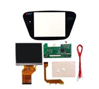 Kits de modification d'écran LCD rétroéclairé à commande tactile, for SEGA et Game Gear, 8 modes de couleur intégrés(LCD kits with lens)