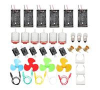 Kits de Moteurs de Loisirs électriques, Jouet éducatif à Tige | Petits Kits d ' expérimentation scientifique de moteur de passe-temps électrique 3V-12V, 25000 / min