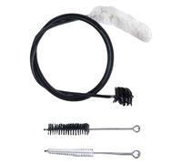 Kits de nettoyage de trompette Outil de nettoyage de brosse Embout flexible, valves et brosse serpent Outil d ' entretien de trompette Embout flexible