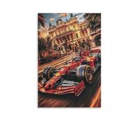 Kits de Peinture Diamant 5D Peinture Course de Formule 1 pour Adultes DIY Cristal Strass Broderie Images Art Numérique Mosaïque Artisanat 30x40cm