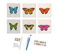 Kits de peinture par numéro pour adultes | Ensemble de peinture à l'huile créative amusante pour enfants | Facile à comprendre, accessoires complets pour la maison, l'école, l'appartement