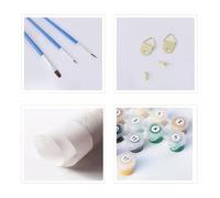 Kits de peinture par numéros pour débutants Accomplissement du destin Kits de peinture à l'huile numériques à faire soi même sur toile