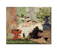 Kits de peinture Paul A Modern Olympia DIY 5D Full Drill Dots Peintures Art Décoration murale 30,5 x 40,6 cm