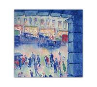 Kits de peinture Theodore Earl Butler He Roman Court and Station of St Lazare 1922 DIY 5D Full Drill Dots Paintings Picture Arts Home Wall Decor 40,6 x 50,8 cm