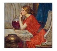 Kits de peinture William Waterhouse Circe, 1911-1914》 DIY 5D Full Drill Dots Peintures Art Décoration murale 40,6 x 50,8 cm