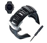 Kits de remplacement de la bande de montre Suunto Ambit, bracelet en caoutchouc souple Accessoires de montre pour Suunto Ambit 1/2 / 2S / 2R / 3 sport / 3 courses / 3 crêtes