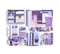 Kits de scrapbooking scrapbooking collages journal indésirable décoration boîte cadeau cadre papier autocollant pour filles fournitures vintage ruban adhésif scrapbooking cadre journal kits