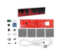 Kits de soudure LED Music Spectrum Display Sound Reactive Rythme Syncs Light Electronic Welding Project Rythme Syncs Led Light