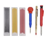 Kits de stylo de travail du bois de travail en métal professionnel des recharges de crayon de marquage des stylos de positionnement des stylos de positionnement pour les