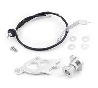 Kits d'embrayage pour auto Embrayage et accessoire Kit de câble d'embrayage et de réglage de pare-feu, triple crochet, kit de quadrant d'embrayage pour Ford Mustang 96-04