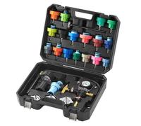 Kits d'essai de Pression - VEVOR - Kit de Testeur Pression & Rechange Liquide Refroidissement Radiateur 28PCS