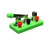 Kits d'expériences scientifiques faciles à utiliser unipolaires à double jet commutés Aide à l'expérience physique STEM Jouet scientifique Kits d'électricité physique unipolaire double jet Équipement