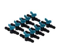 Kits D'irrigation Tbest D, 50pcs Interrupteur D'irrigation VAE Garden en Plastique barbelé VAE pour Tuyau Ditre 16 Mm 10x5,5x2,5 Cm