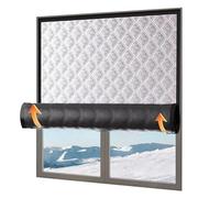 Kits D'isolation pour Fenêtres, en Coton - Coupe-Vent et insonorisant - Kit d'isolation pour Une Installation Facile, Blocage du Froid et amélioration de l'intimité(150cmx200cm/59inx79in)
