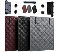 Kits d'isolation pour Fenêtres Isolant Anti Froid Et Chaleur 50cm 70cm 110cm Couverture de Fenêtre Thermique Oxford Imperméable Rideau Thermiques Isolant pour Salon(Brown,51x110in/130x280cm)