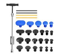 Kits d'outils de débosselage de voiture, kit d'outils professionnels for carrosserie endommagée par la grêle, extracteur de bosses sans peinture(Kit 1-31Pcs)