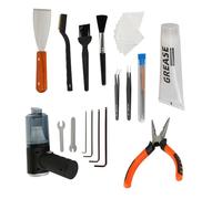 Kits d'outils d'imprimante divers kits de nettoyage de buses d'imprimante, pincettes, outils de réparation pour buse de montage