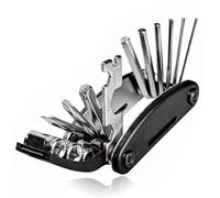 Kits d'Outils pour Vélo | 16 En 1 À Haute Résistance Multifonction Pour Entretien | Trousse D'outils De Cyclisme - Automobile Véhicule Voiture Maison Cyclisme Route Montagne Usine Atelier Mécanique