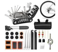 Kits d'Outils pour Vélo,Pack de Réparation Complet | Ensemble De Réparation Vélo 20 Pièces - Pour Entretien Pneus Et Chaîne Cyclistes Urgences Camping Et Voyage