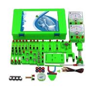 Kits Éducatifs de Sciences, Boîte D'expérimentation De Circuits Électriques De Base en Physique, Instrument D'enseignement De L'électromagnétisme Kit Bricolage